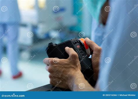 Focus Puller on a Movie Set Stock Photo - Image of exam, doctor: 283216366