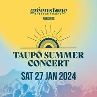 Buy Taupo Summer Concert 2024 tickets, Waikato 2024 | Moshtix