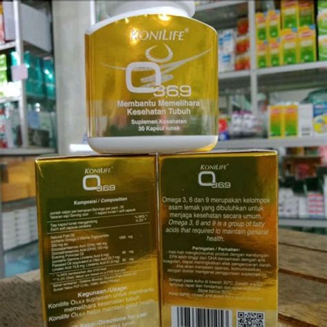 Jual KONILIFE OMEGA 3 ISI 30 SOFGEL Shopee Indonesia