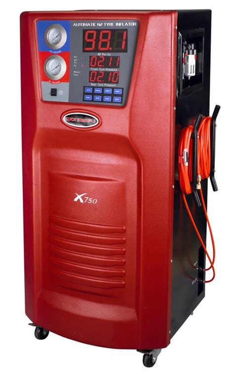 Nitrogen Tyre Inflation Full Automatic Nitrogen 220v Red Color