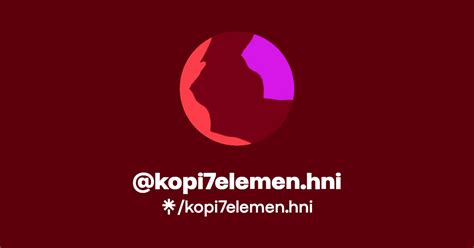 Kopi Sevel Instagram Linktree