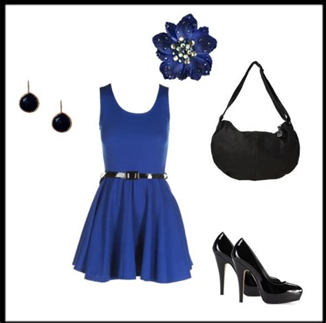 Black and blue outfit | Casual outfits, Moda casual, Fashion