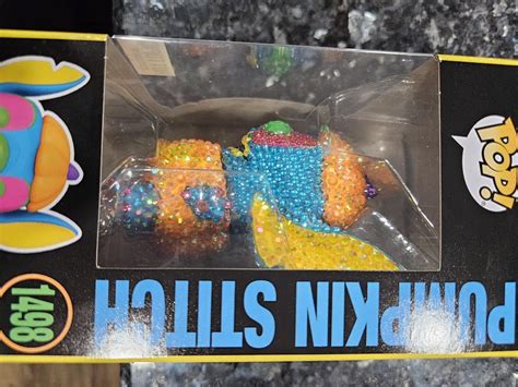 One Of A Kind Hot Topic Exclusive Stitch Halloween Funko Pop Bedazzled And Blinged Out Get It