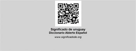 Uruguay Diccionario Abierto De Español