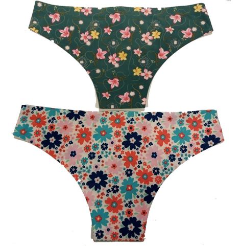 Bikini Sin Costura Sin Demarcaci N Estampada Corte Laser Cuotas Sin Inter S