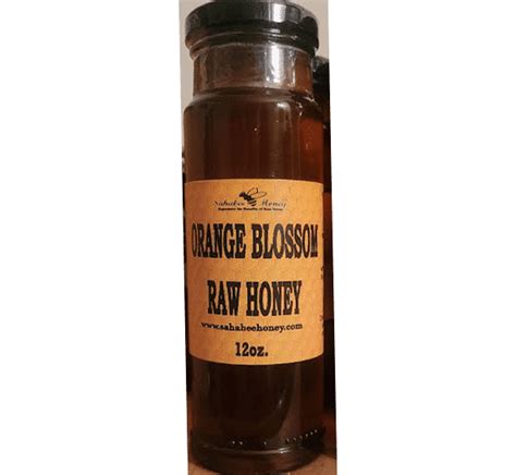 Raw Orange Blossom Honey Absolutely Raw