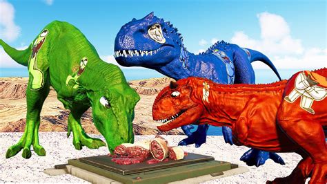 Jurassic World Evolution🌍 🌈rainbow Friends Dinosaurs Fight Youtube