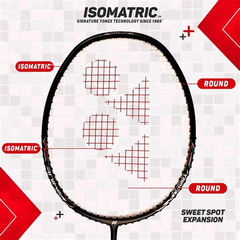 YONEX ASTROX LITE 37I BADMINTON RACQUET BLACK