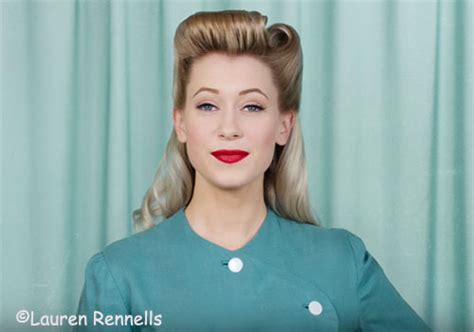 1940s Hairstyles Memorable Pompadours Glamour Daze