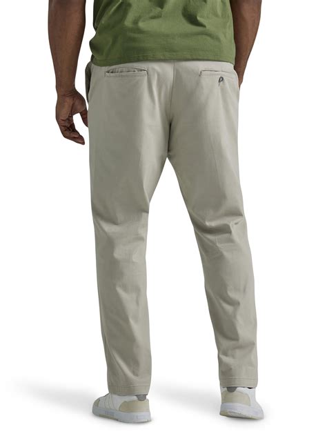 Lee® Big Mens Extreme Motion Relaxed Fit Flat Front Pant With Flex