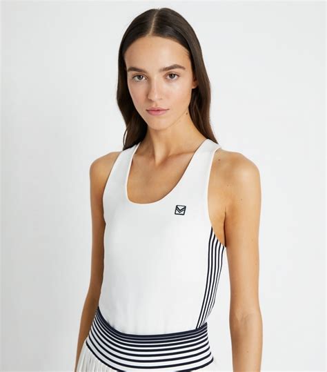 Performance Jersey Racerback Tennis Tank Women S Designer Tops Tory