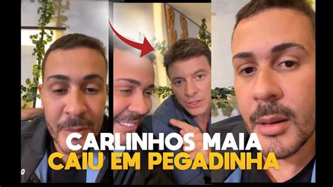 Carlinhos Maia Caiu Em Uma Pegadinha Do Rodrigo Faro Veja Youtube