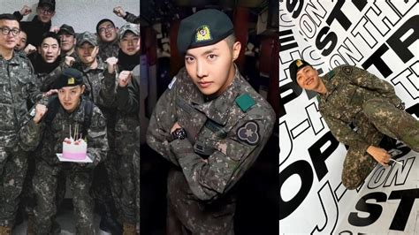 BTS J Hopes Military Journey In Pictures Ahead Of His Discharge On