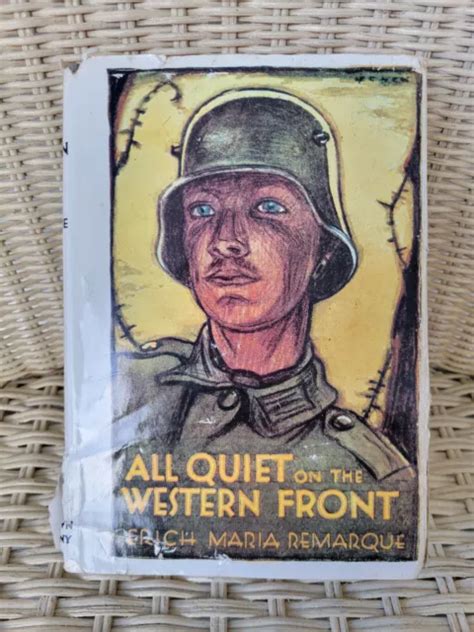 All Quiet On The Western Front By Erich Maria Remarque Printing Hc