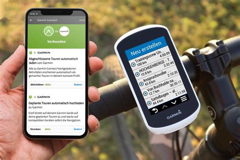 Komoot Auf Garmin Komoot Connect Mit Garmin Connect IQ App