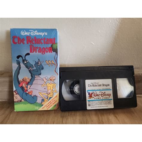 VHS Walt Disney the Reluctant Dragon VHS 1987 - Etsy