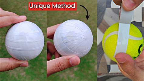 How To Tape A Tennis Ball For Cricket Match In Just 2 Minutes Tape