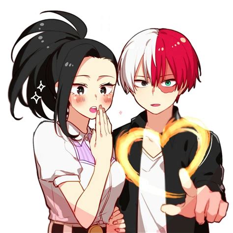 Pin By Rei On Warning ⚠️ Hero Todoroki X Momo My Hero Academia Manga