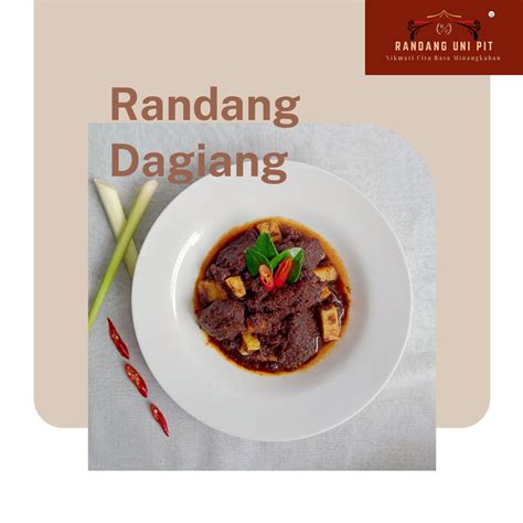 Jual Rendang Daging Uni Pit Asli Minang Uk S Gr Indonesia Shopee