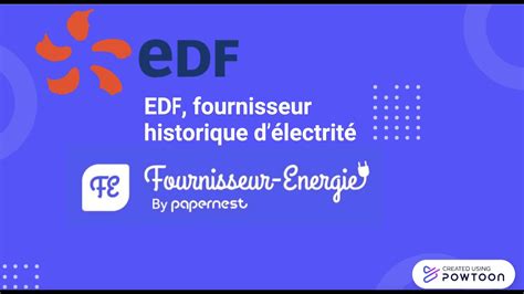 Edf Le Fournisseur Historique D Lectricit Youtube