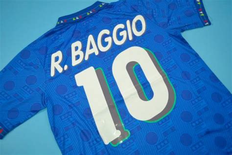 ROBERTO BAGGIO 10 JERSEY World Cup 1994 Italian National Team