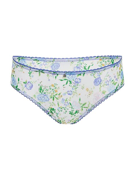 Malina Floral White Plus Panty Adore Me