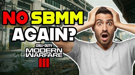 No Sbmm Again Call Of Duty Mw3 Youtube