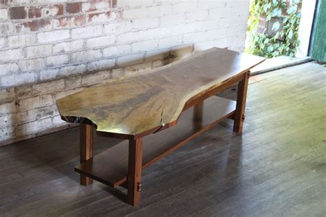 Walnut Live Edge Coffee Table Maker Marketplace