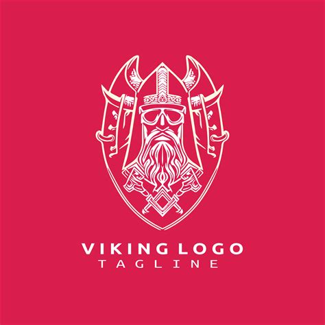 Viking Logo Design Vector Template 36234213 Vector Art At Vecteezy