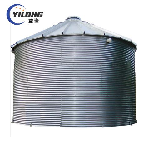 Big Capacity Pressed Portable Customized Round Corrugated Water Tank