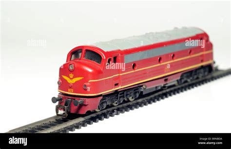 diesel locomotive engine model railway cut out still life detail Stock ...