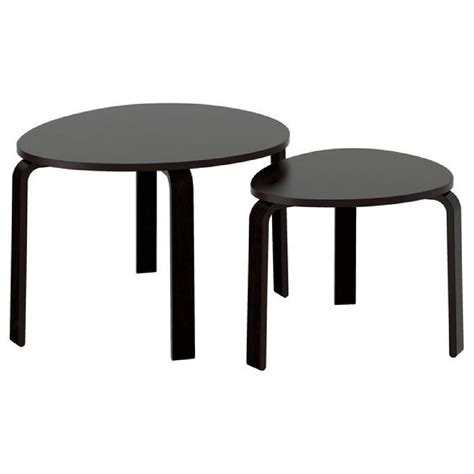 Ikea Black Nesting Tables - AptDeco