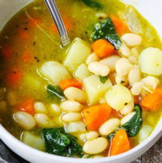 Instant Pot Bean Soup With Spinach And Pesto Eating European