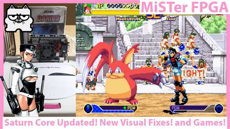 MiSTer FPGA Sega Saturn Core BIG UPDATE Today SNAC Support More Games