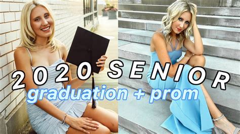 Senior 2020 Graduation Prom Grwm Vlog Youtube