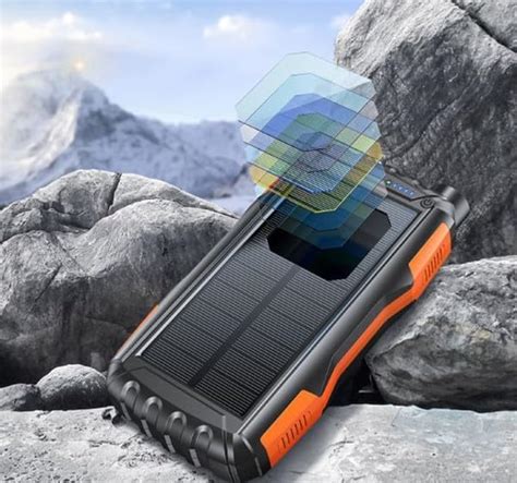 Power Bank Solar Charger Mah Power Bank Carregador Solar