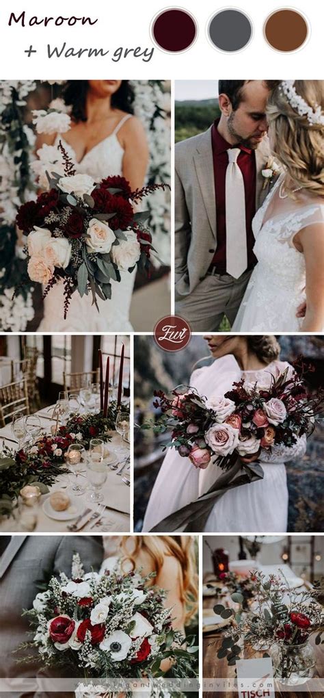 8 Gorgeous Burgundy Wedding Season Color Ideas For 2020 Brides