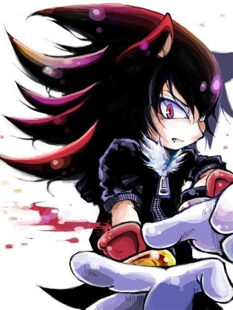 Anime Shadow The Hedgehog