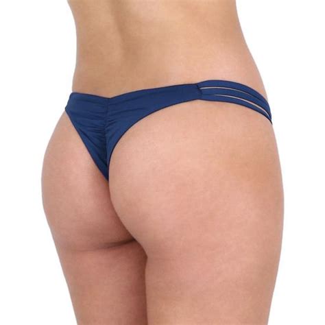 Calcinha Biquini Micro Fio Dental Duplo Fininha String Levanta Bumbum