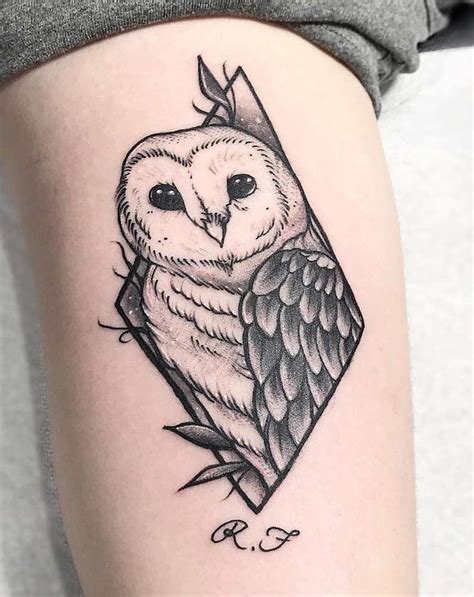 Owl Tattoo By Vince Espinoza Tattoo Insider