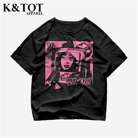 Jual Kntot Kaos Baju Newjeans Korean Girlband Tee Grunge Tshirt