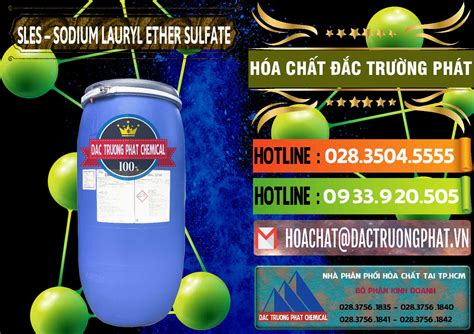 Đơn vị chuyên bán cung cấp Chất Tạo Bọt Sles Sodium Lauryl Ether