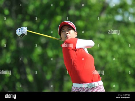 Jenny Shin in action during the KPMG Women's PGA Championship at ...