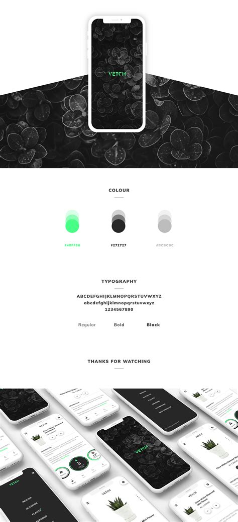 Vetch - Online Plant Selling App Concept. on Behance