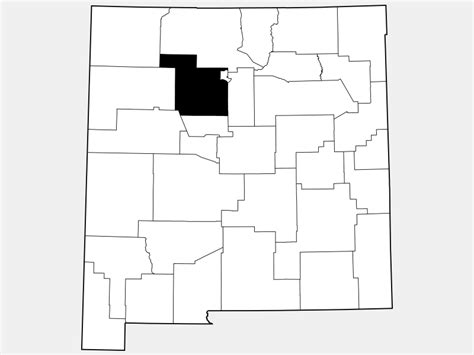 sandoval county nm geographic facts maps mapsofnet