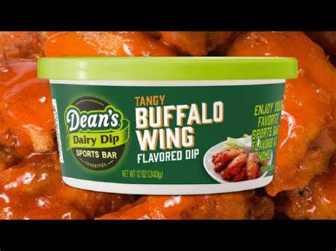 Dean S Buffalo Wing Dip Tasting Youtube