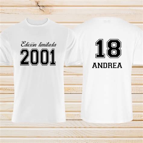 Camiseta personalizada cumpleaños Calledelregalo es