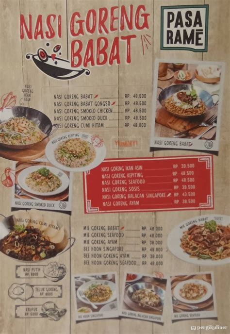 Selalu Diperbarui Menu Nasi Goreng Babat Tegalsari Surabaya