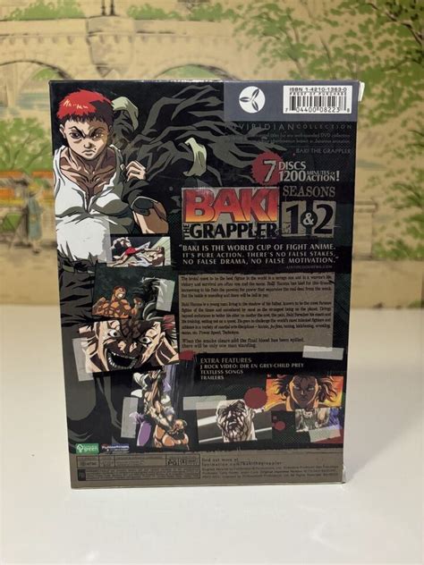 Baki The Grappler The Complete Series Dvd Disc Set