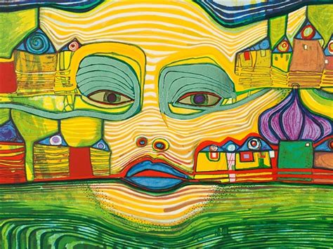 Irinaland Over The Balkans By Friedensreich Hundertwasser On Artnet